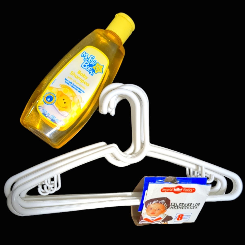 New Baby Shampoo & Baby Hangers